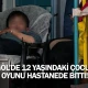 İnegöl'de 12 yaşındaki çocuğun oyunu hastanede bitti