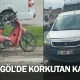 İnegöl'de korkutan kaza