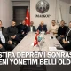 İstifa depremi sonrası yeni yönetim belli oldu!