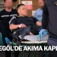 İnegöl'de akıma kapıldı