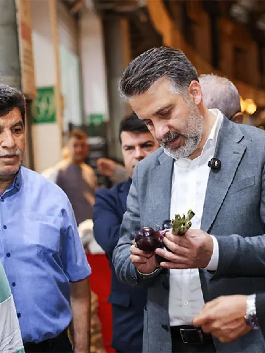 Başkan Vekili Biba'dan Kent Hali'ne yakın takip