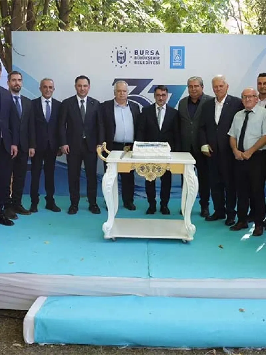 BUSKİ 37'nci yaşını kutladı
