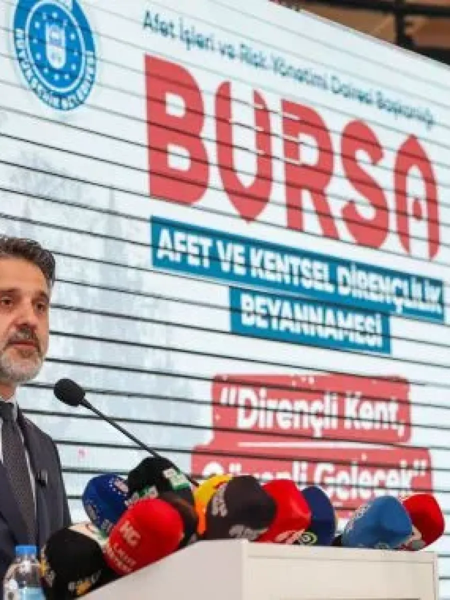 Büyükşehir'den Türkiye'de bir ilk: Bursa Afet Anayasası