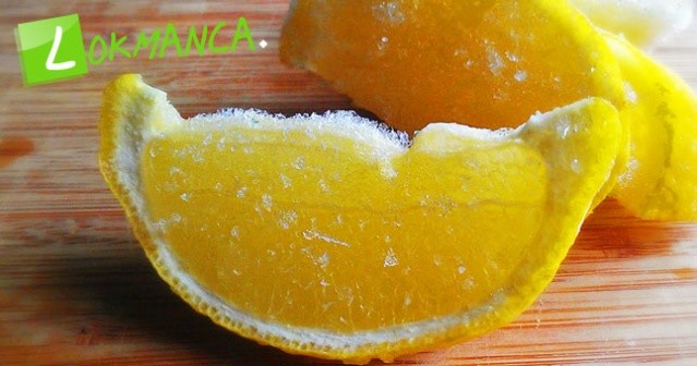Dondurulmuş limonun inanılmaz faydaları!Hiç bu şekilde denemişmiydiniz ?