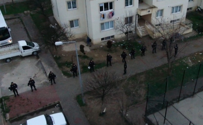 Bursa’da bin polisle şafak operasyonu: 27 gözaltı