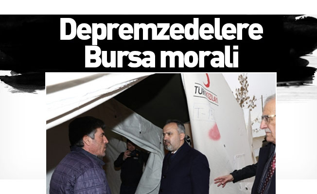 Depremzedelere Bursa morali