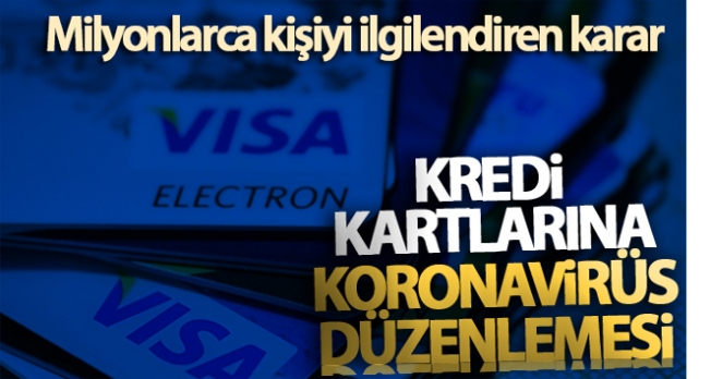 BDDK: 'Kredi kartı borcu ötelenen vatandaşlara 31 Aralık 2020'ye kadar ödenmesine imkan sağlandı'
