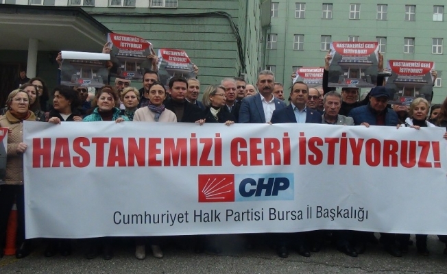 Bursalılar Devlet Hastanesi’ni geri istiyor