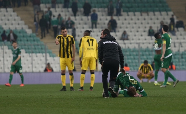 TFF 1. Lig: Bursaspor: 1 - İstanbulspor: 1