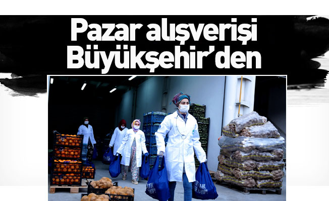Bursa Büyükşehir Belediyesi sokağa çıkma kısıtlaması olan yaşlıların tüm ihtiyaçlarını evlerine götürüyor