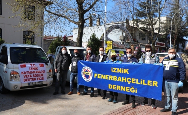 İznik Fenerbahçeliler Derneği yardım kampanyası başlattı