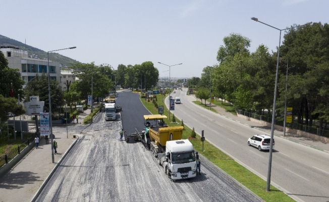 Bursa’nın asfalt kalitesi yükseldi