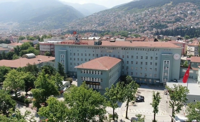 (Özel) Bursa Devlet Hastanesi aslına uygun mimariyle yeniden inşa ediliyor