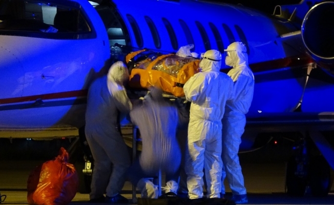 Rusya’da korona virüs bulaşan 2 Türk, özel uçakla Bursa’ya getirildi