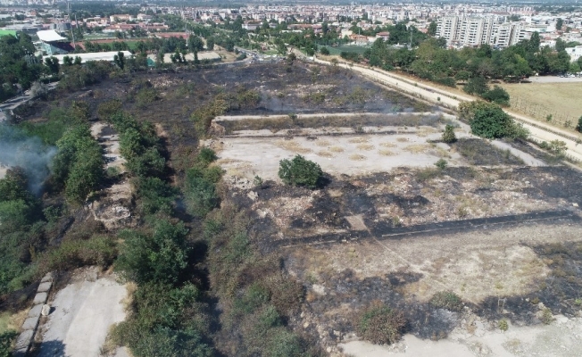 Bursa’da arazi yangını kontrol altına alındı