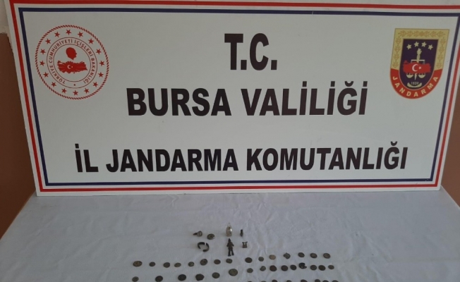 Bursa’da sikke ve tarihi obje operasyonu: 2 gözaltı
