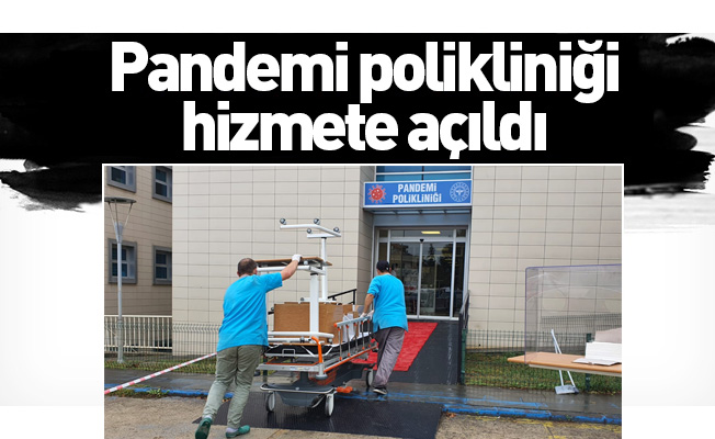 İnegöl devlet Hastanesi'nde pandemi polikliniği hizmete açıldı