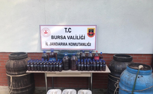 Jandarma ekipleri sahte alkol yapanlara göz açtırmadı