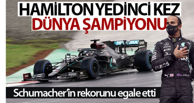 Lewis Hamilton, İstanbul’da şampiyonluğunu ilan etti