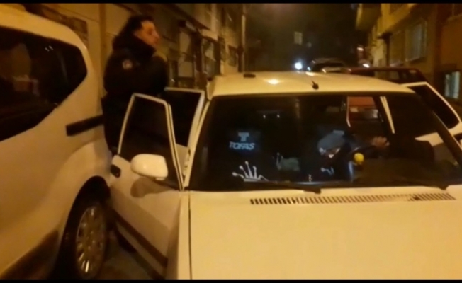 Bursa’da polis kovalamacası sonucu yakalandılar