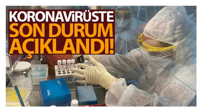 Türkiye’de son 24 saatte 6.818 koronavirüs vakası tespit edildi