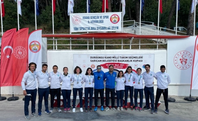 Bursa Büyükşehir Belediyespor Kano Takımı’ndan büyük başarı