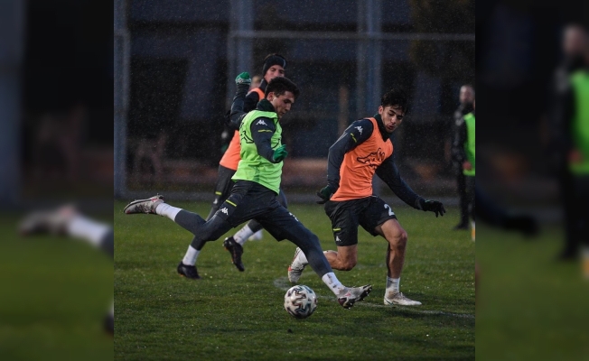 Bursaspor’da Boluspor maçı hazırlıkları devam ediyor