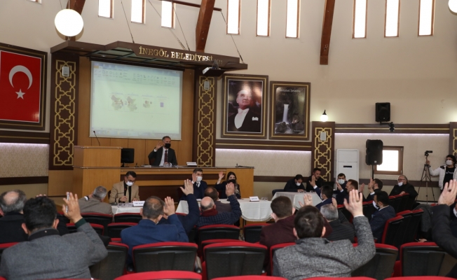 İnegöl Belediyesi Mart ayı Meclis Toplantısı gerçekleştirildi