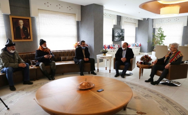 Yörük Türkmen Derneği’nden Başkan Erdem’e ziyaret