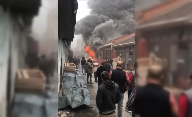 Bursa’da ev yangını korkuttu