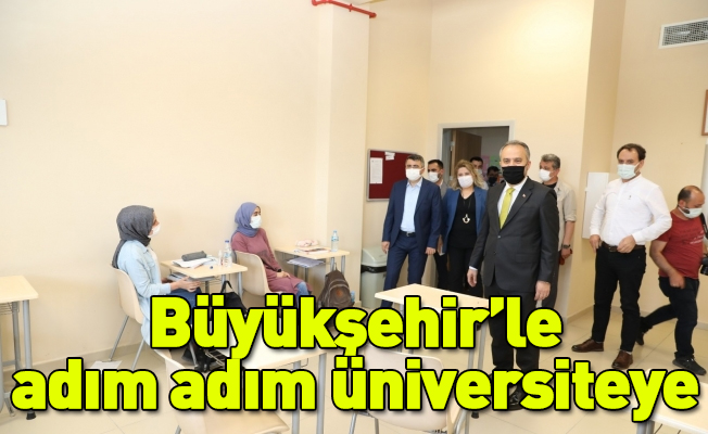Bursa Büyükşehir’le adım adım üniversiteye