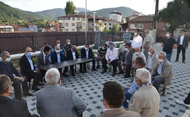 Başkan Gürkan: "Halkın talep ve ihtiyaçlarını yerinde tespit ediyoruz"