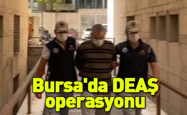 Bursa’da DEAŞ’ın Tarım ve Hayvancılık Emiri olarak görev alan bir kişi gözaltına alındı