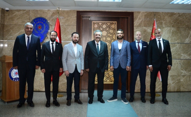 Bursaspor Yönetim Kurulu, Emniyet Müdürü’ne ziyarette bulundu