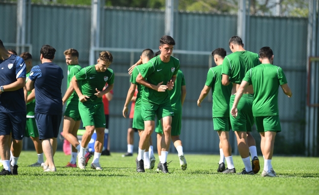Bursaspor’da yeni sezon hazırlıkları devam ediyor