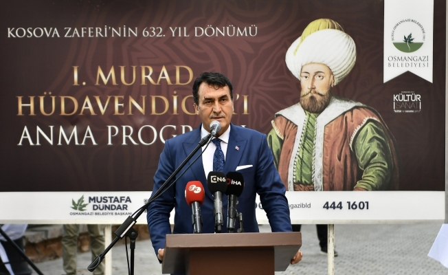 Murat Hüdavendigar, Kosova’dan sonra Bursa’da da anıldı
