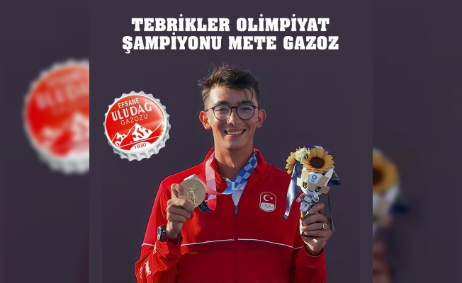 Uludağ Gazoz, şampiyon okçunun yanında