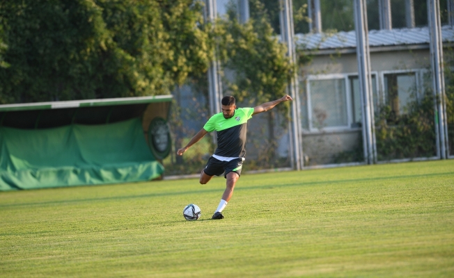 Bursaspor, Adanaspor maçı hazırlıklarına çift idmanla devam etti