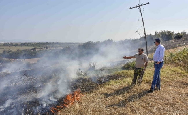 Özkan’dan yangın sonrası vatandaşlara dikkatli olma çağrısı