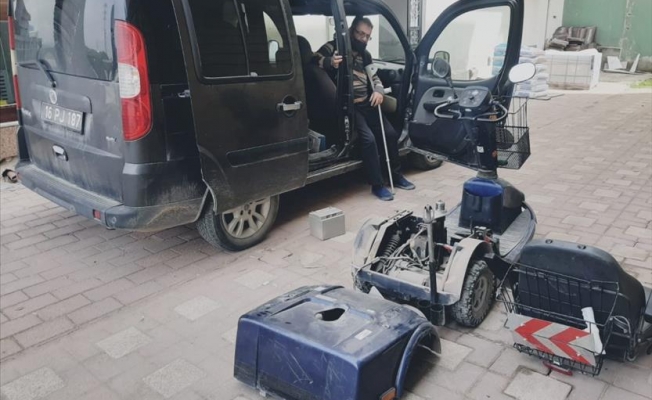 İnegöl'de 1 yılda 178 Engelli aracı tamir edildi