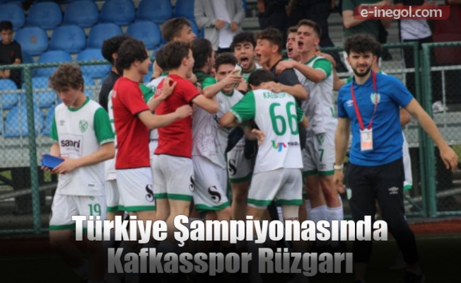 Türkiye Şampiyonasında Kafkasspor Rüzgarı