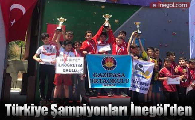 Türkiye Şampiyonları İnegöl'den