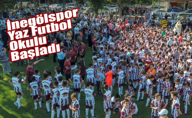 İnegölspor Yaz Futbol Okulu Başladı