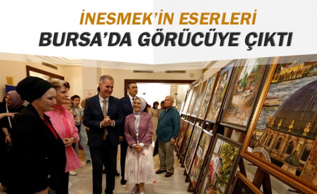 İnesmek'in Eserleri Bursa'da Görücüye Çıktı