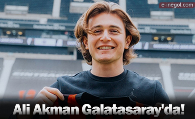 Ali Akman Galatasaray'da!