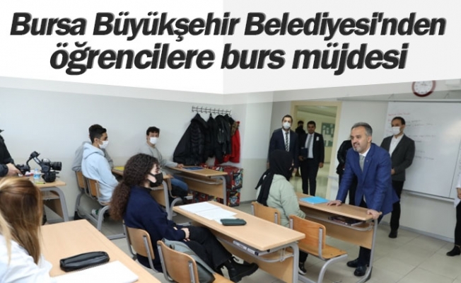 Bursa Büyükşehir Belediyesi'nden öğrencilere burs müjdesi