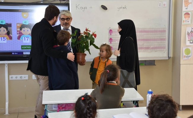 Erdoğan Öğretmen'e büyük sürpriz
