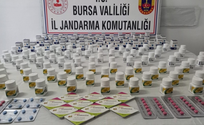 Bursa'da cinsel gücü artırıcı ilaç operasyonu!