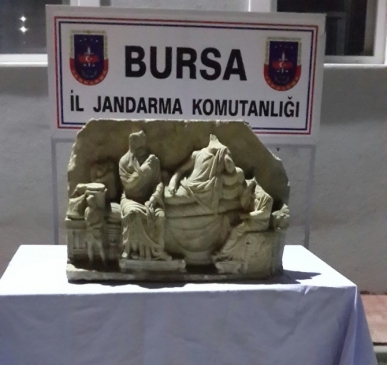 Bursa’da Eski Roma Dönemine Ait Tarihi Eser Ele…