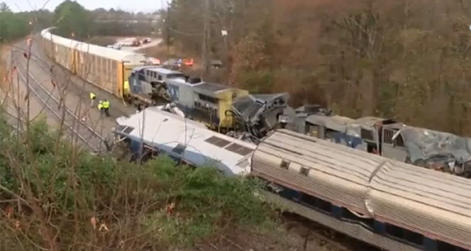 ABD’deki tren kazası: 2 ölü, 116 yaralı